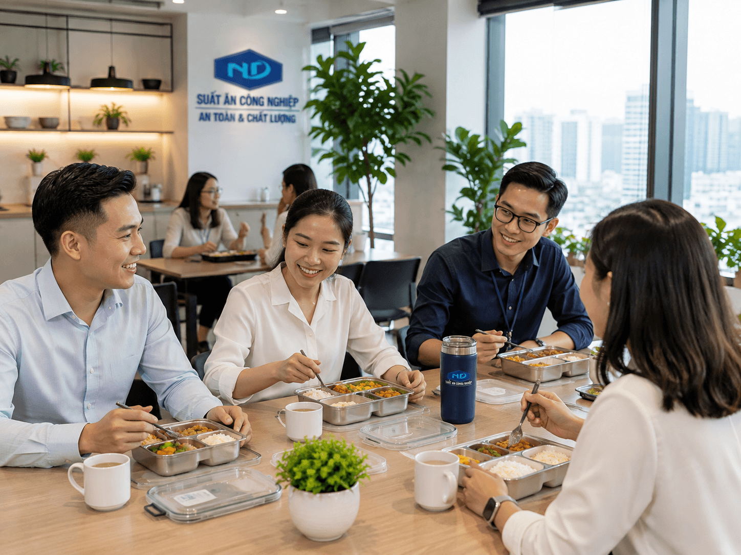 Không gian phục vụ thực tế cho Văn phòng